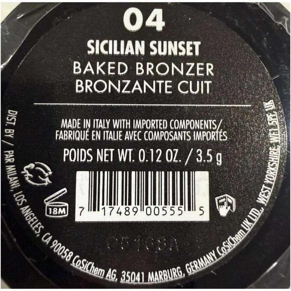 Milani Baked Bronzer Sicilian Sunset 2 Pack